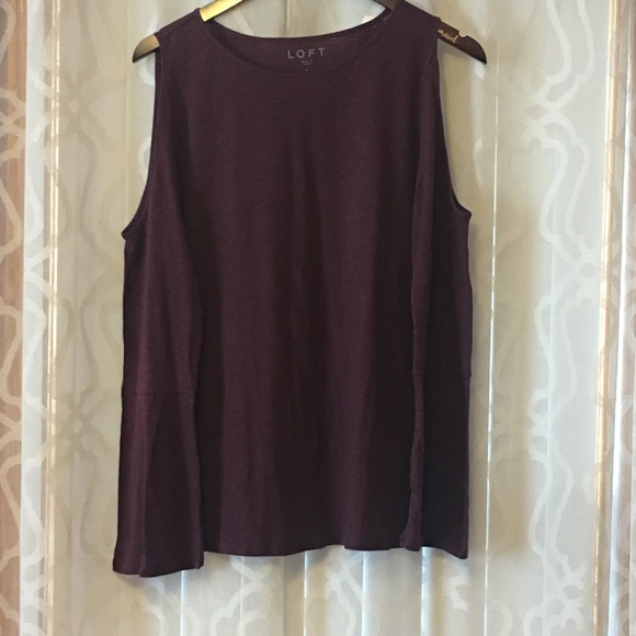 LOFT Tops - NWT LOFT Cold Shoulder Bell Sleeve shirt